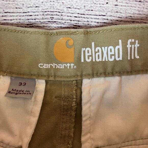 Carhartt Relaxed Fit Beige Cargo Shorts - Picture 4 of 8